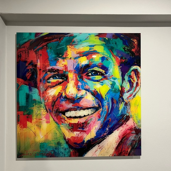 Colorful Abstract Portrait Canvas Art